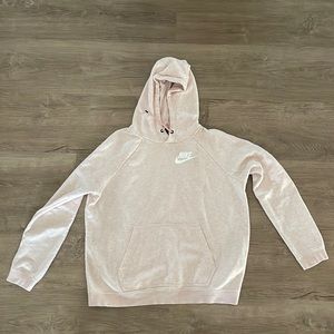 Pink Nike hoodie